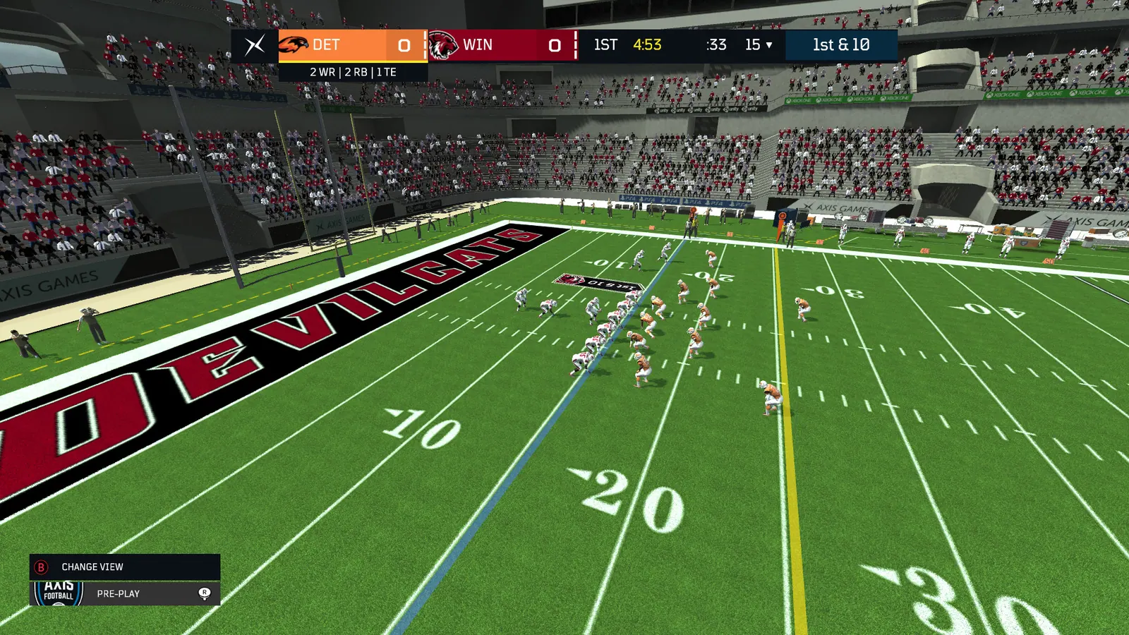 Скриншот 2 игры Axis Football 2018