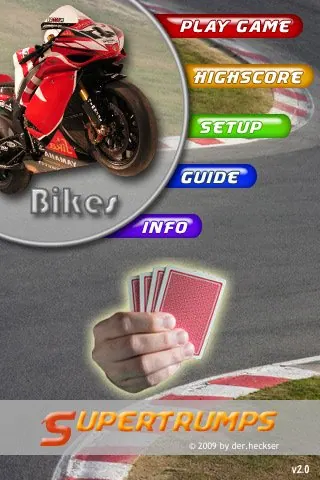 Скриншот 4 игры Super Trumps Bikes