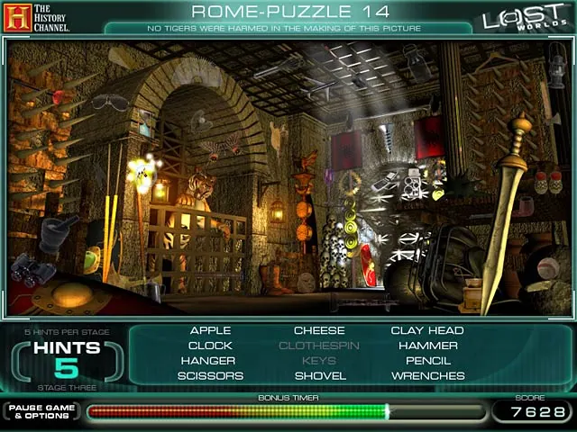 Скриншот 2 игры The History Channel Lost Worlds