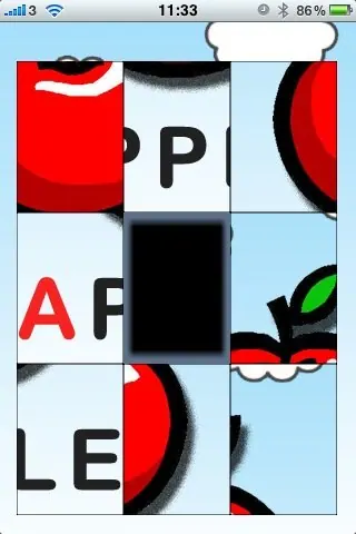 Скриншот 5 игры Word Sliding Puzzle
