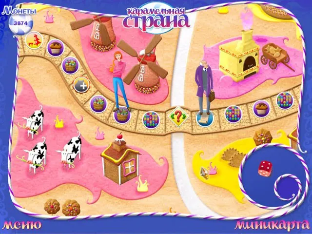 Скриншот 4 игры Карамельная страна