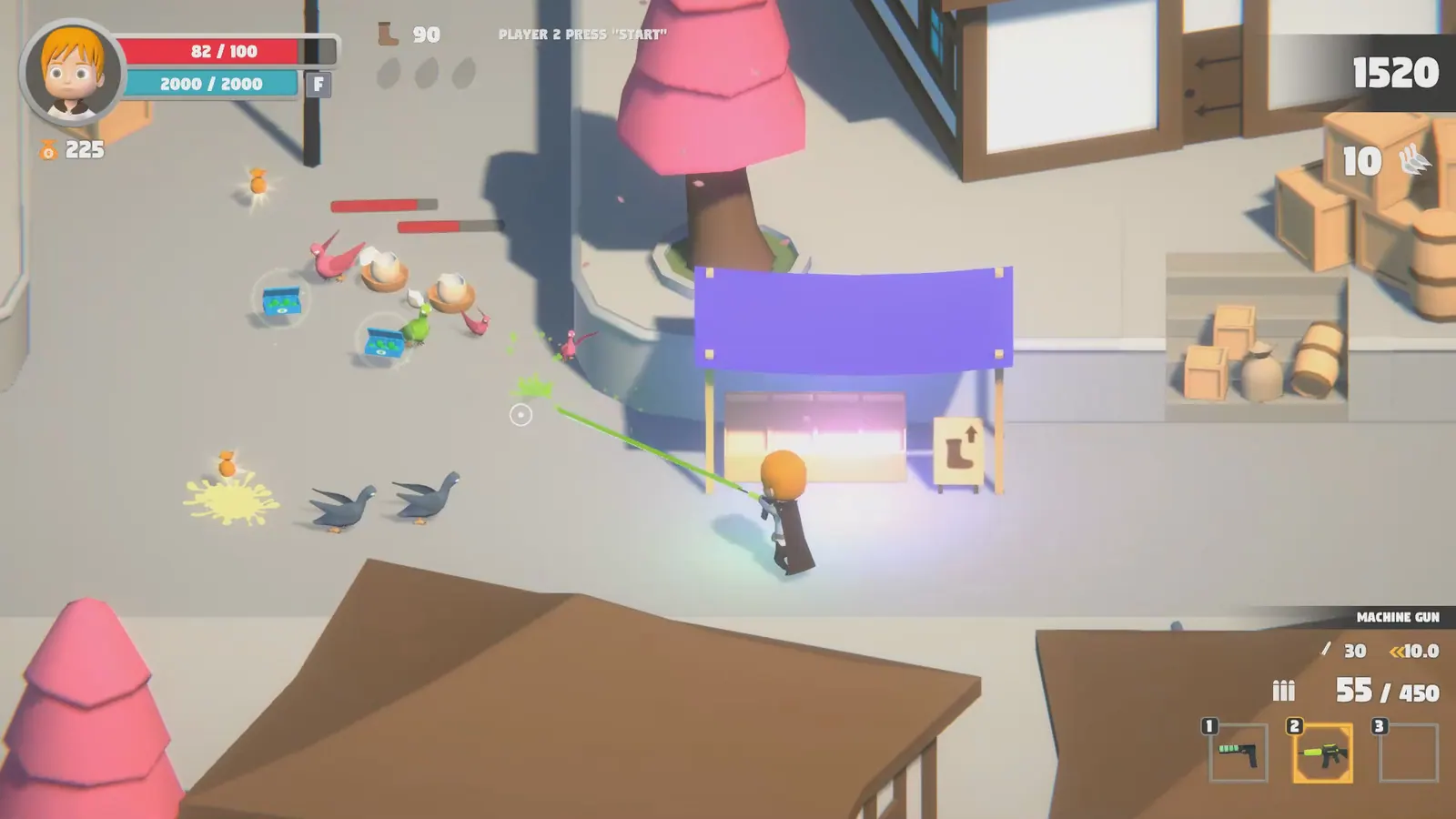 Скриншот 5 игры Pigeons Attack