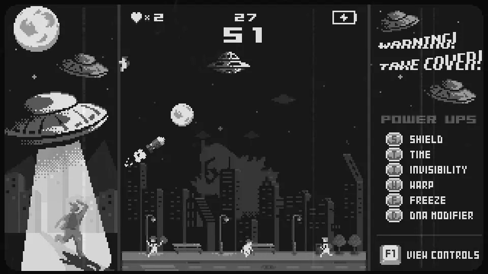 Скриншот 3 игры They Came From the Sky