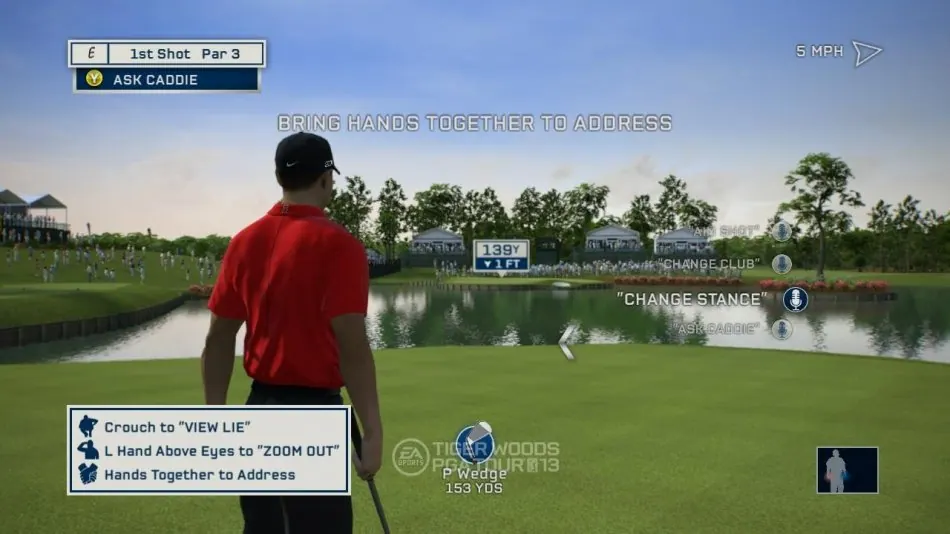 Скриншот 8 игры Tiger Woods PGA Tour 13