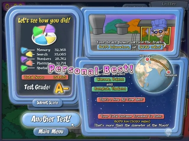 Скриншот 2 игры The Amazing Brain Train