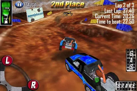 Скриншот 2 игры All Pro Crash Off Road
