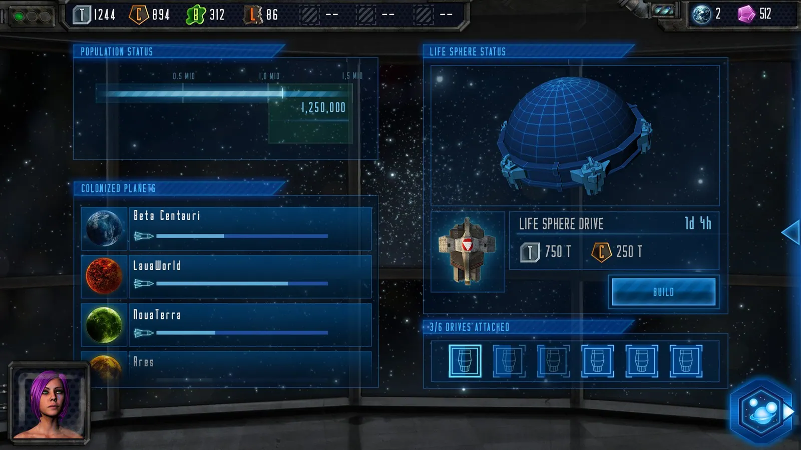 Скриншот 3 игры Space Battle Core