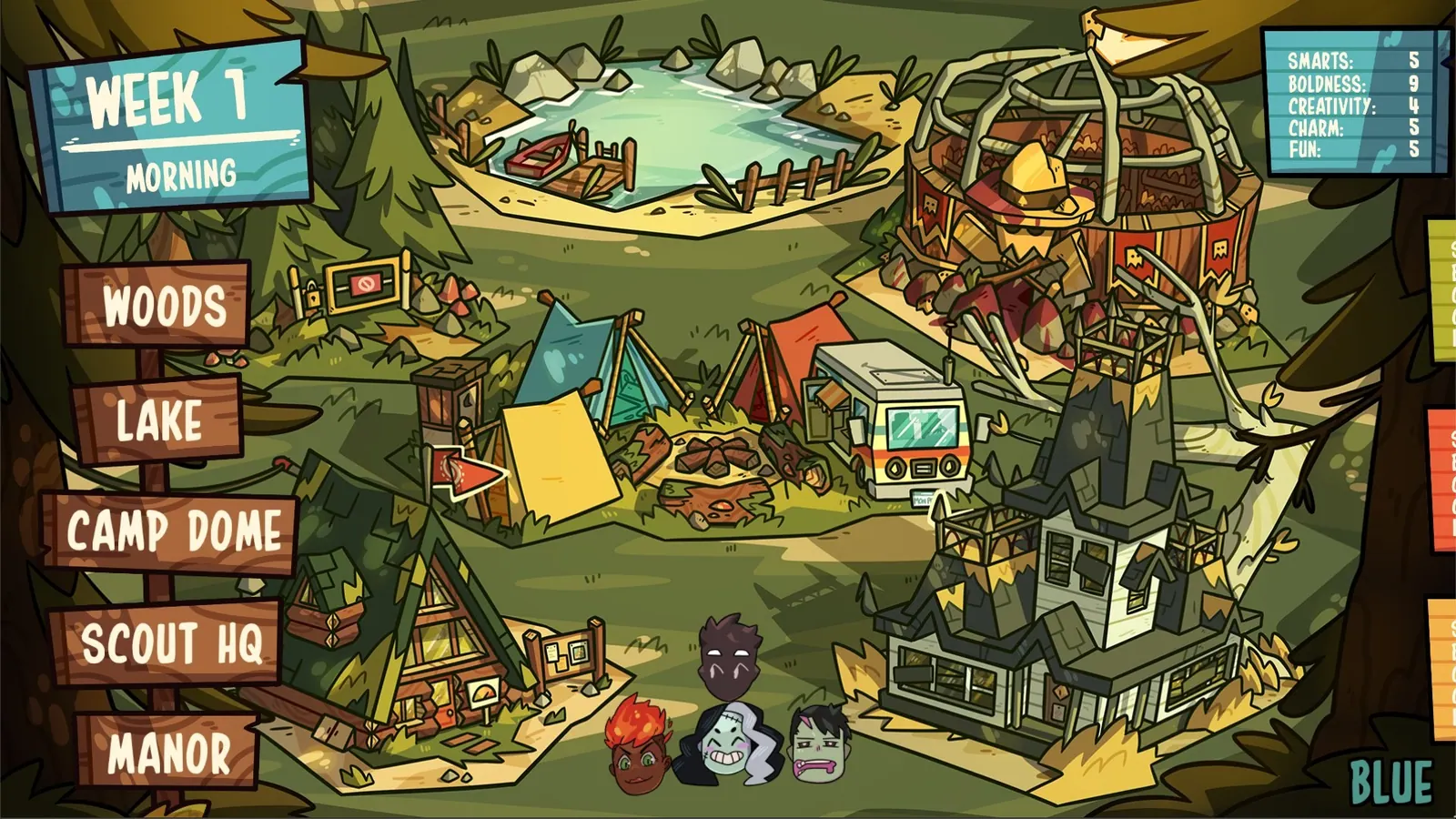 Скриншот 4 игры Monster Prom 2: Monster Camp