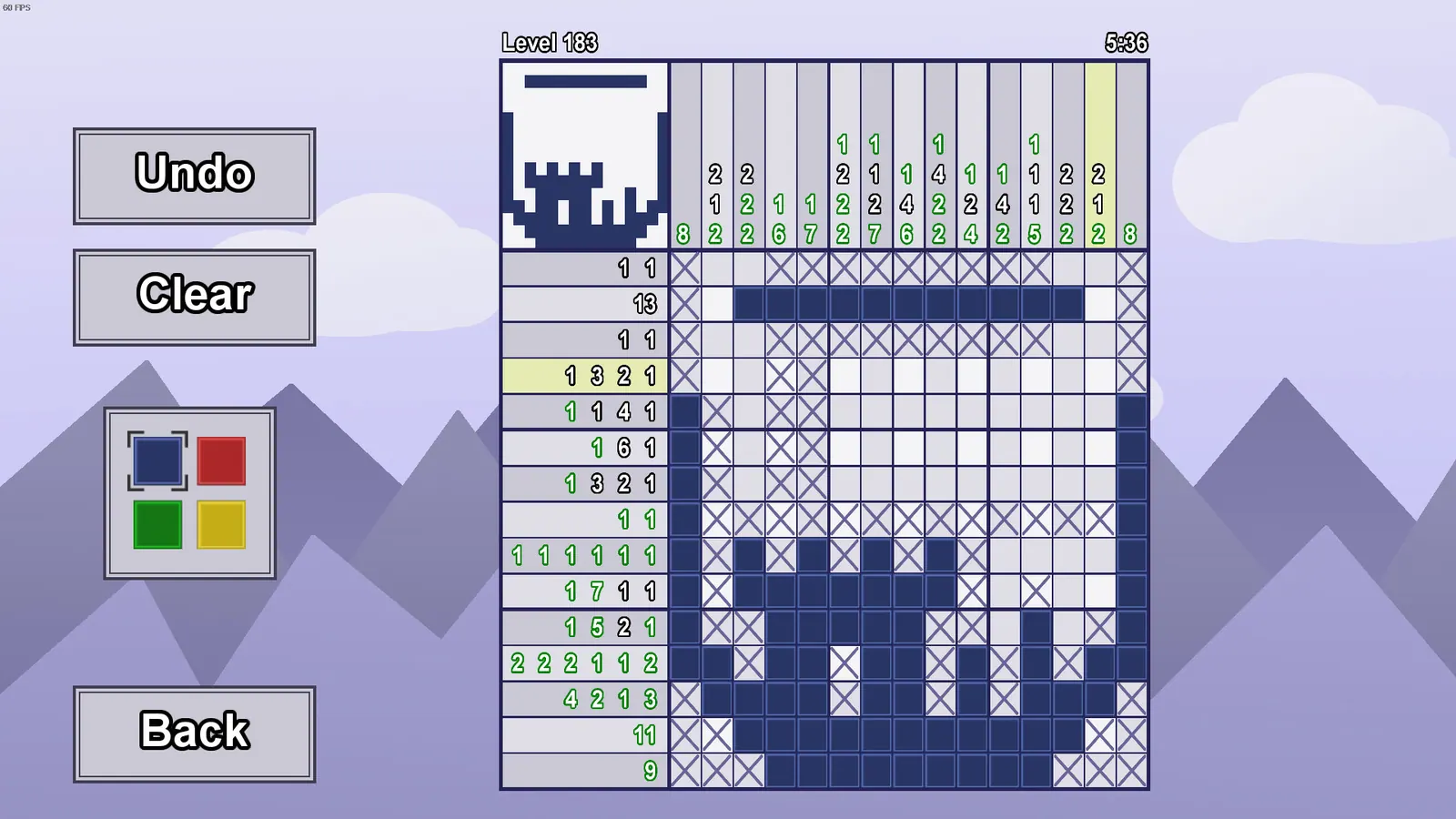 Скриншот 4 игры Cross Pixels