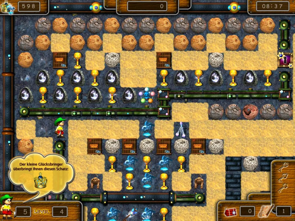 Скриншот 4 игры Boulder Match