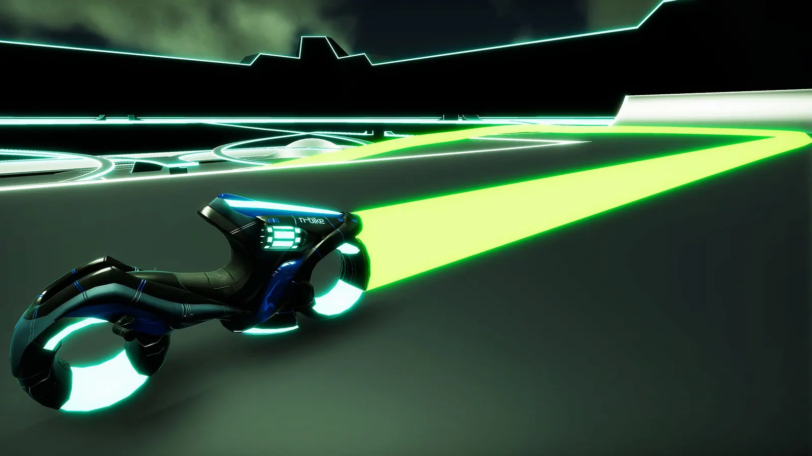 Скриншот 4 игры Qbike: Cyberpunk Motorcycles