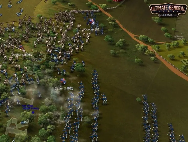 Скриншот 5 игры Ultimate General: Gettysburg