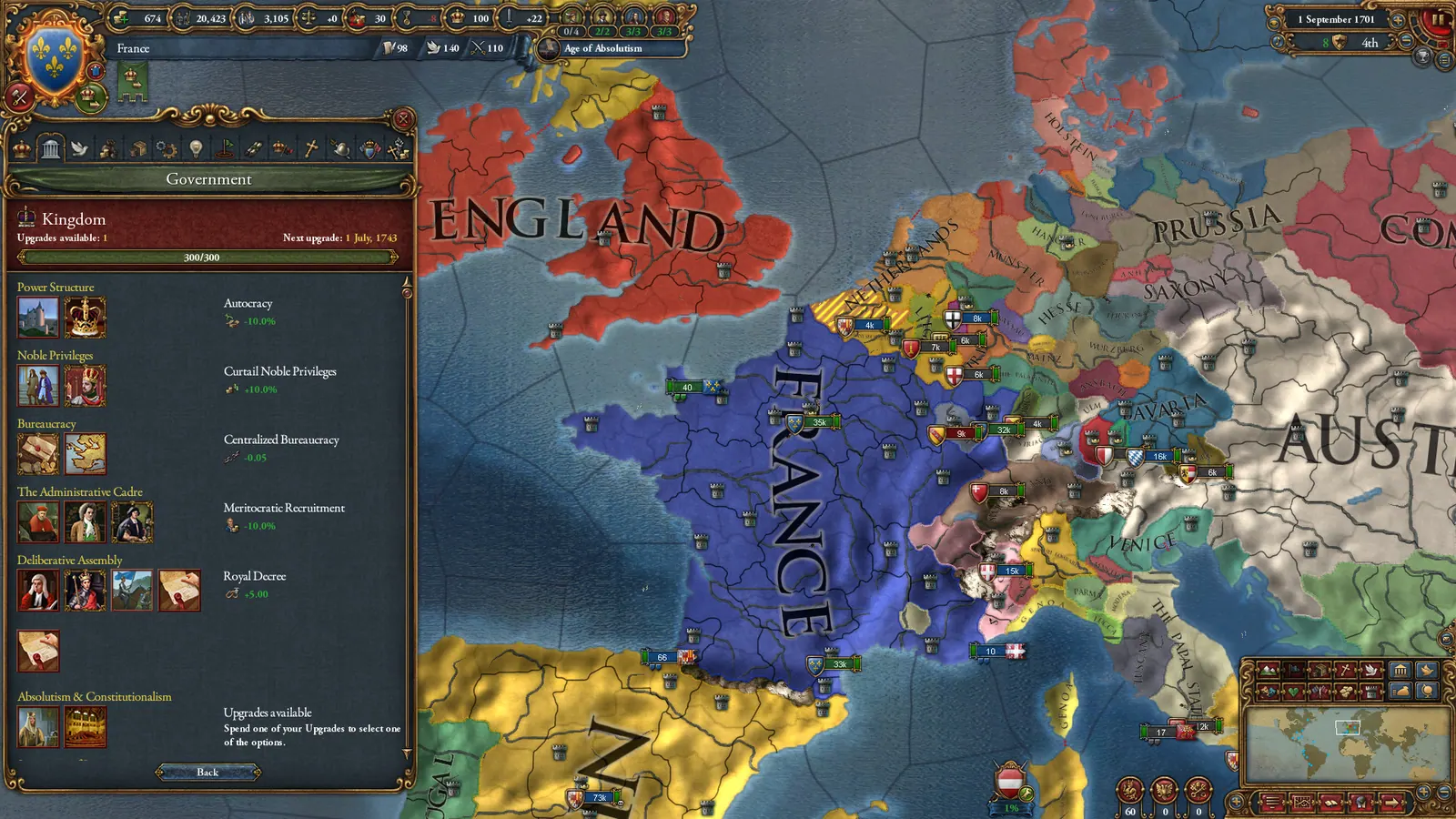 Скриншот 3 игры Europa Universalis IV: Dharma