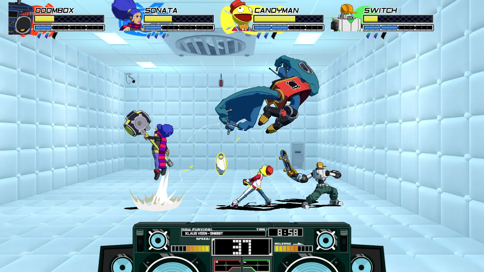 Скриншот 7 игры Lethal League Blaze