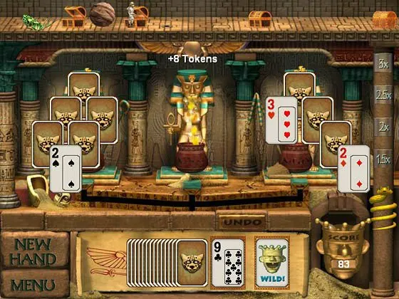 Скриншот 4 игры Tri-Peaks Solitaire To Go
