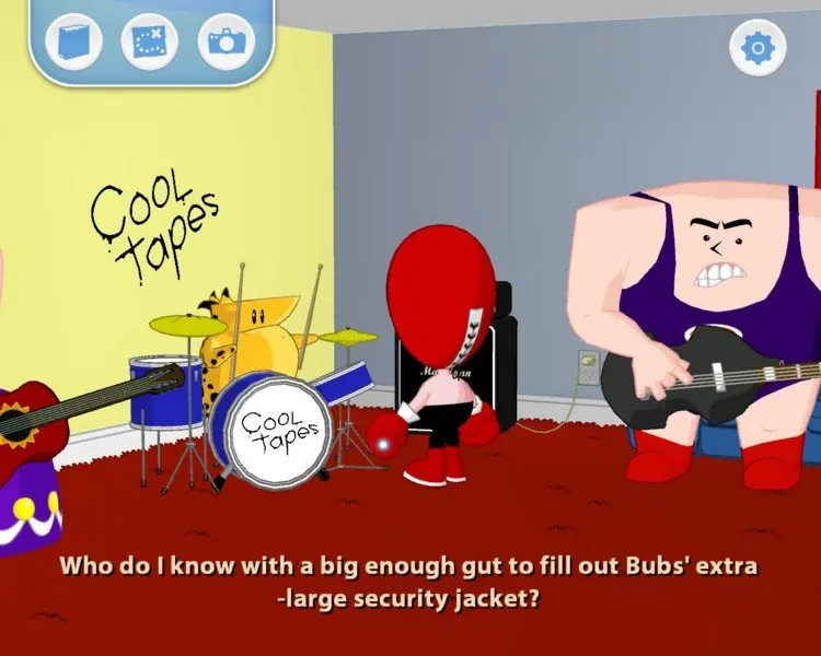 Скриншот 2 игры Strong Bad's Cool Game for Attractive People - Episode 3: Baddest of the Bands