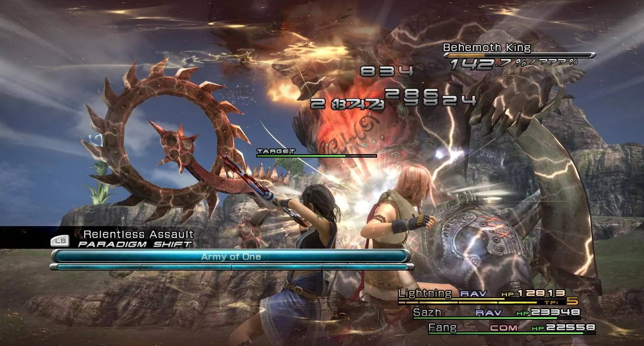 Скриншот 4 игры Final Fantasy 13