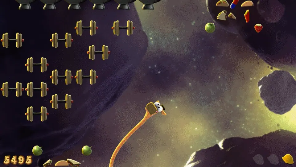 Скриншот 4 игры Hungry Giraffe