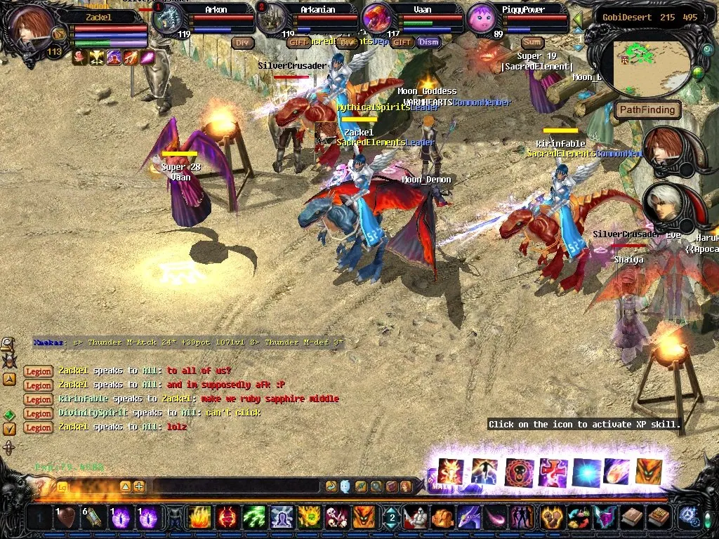 Скриншот 4 игры Eudemons Online: Dawn of Romance