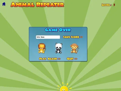 Скриншот 3 игры Animal Repeater