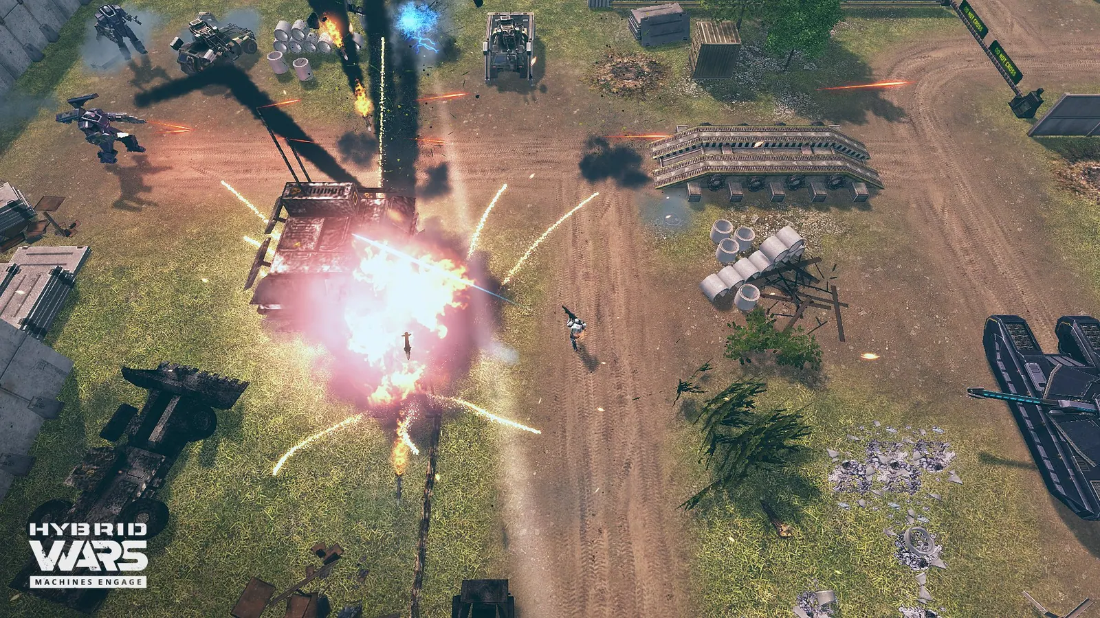 Скриншот 4 игры Hybrid Wars