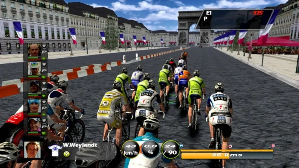 Скриншот 4 игры Tour de France 2009