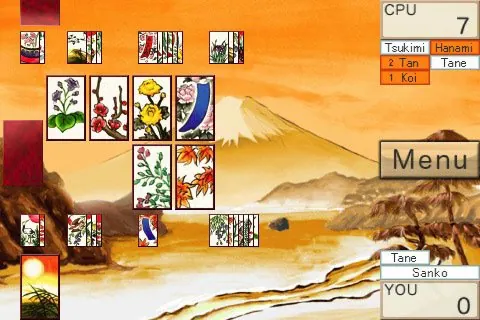 Скриншот 5 игры Hanafuda Koi-Koi