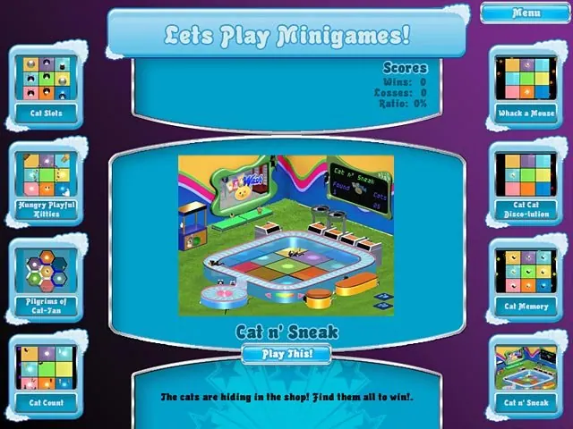 Скриншот 2 игры Cat Wash