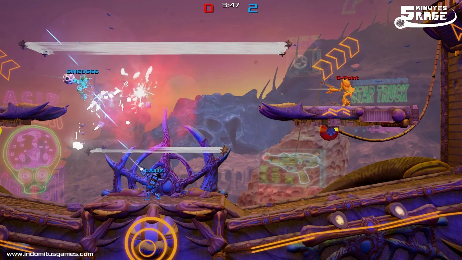 Скриншот 3 игры 5 Minutes Rage
