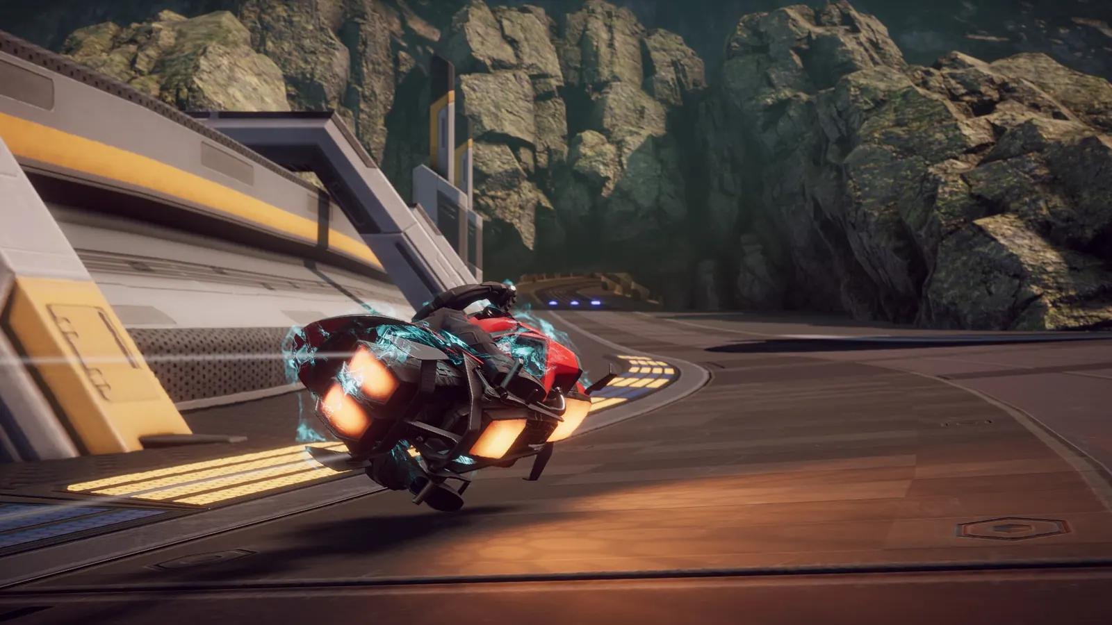 Скриншот 2 игры V-Racer Hoverbike