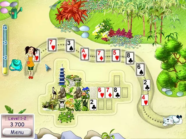 Скриншот 2 игры Koi Solitaire