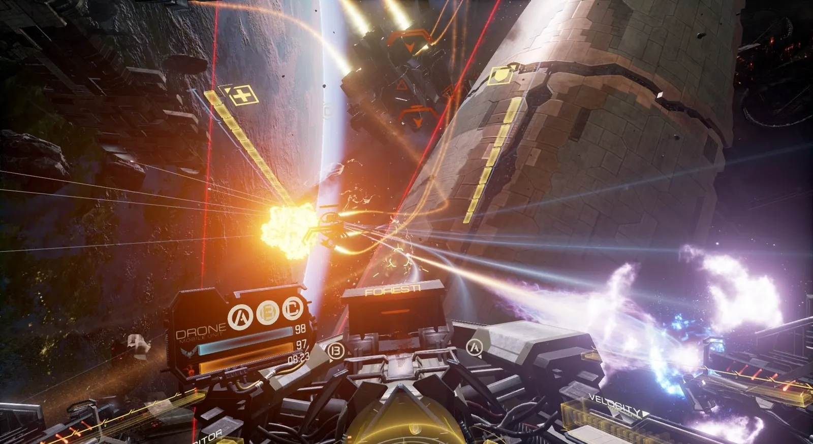 Скриншот 7 игры Eve: Valkyrie