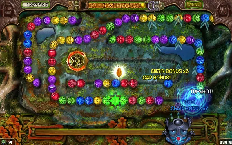 Скриншот 2 игры Zuma's Revenge