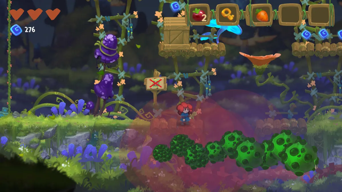 Скриншот 5 игры Potata: Fairy Flower