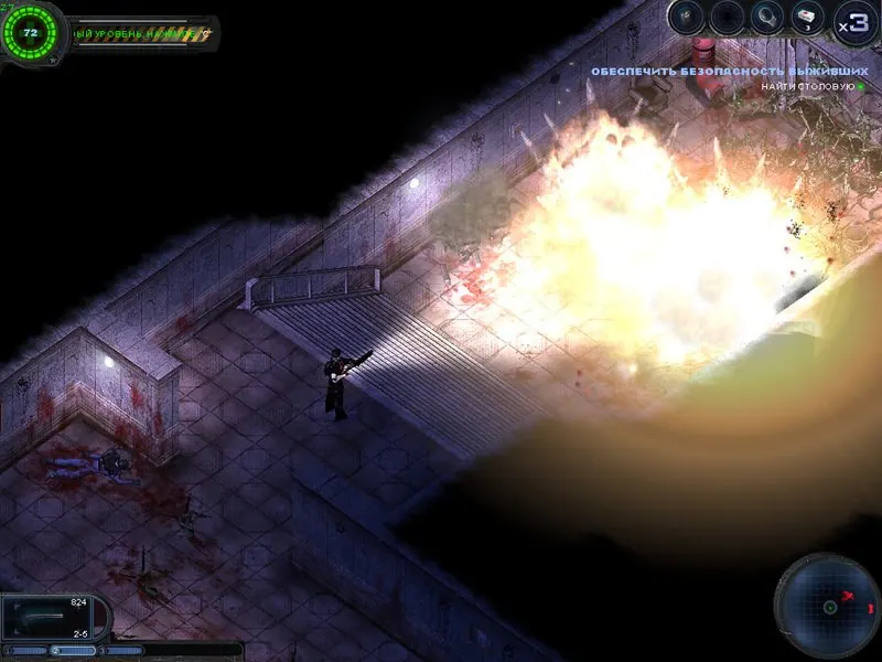 Скриншот 2 игры Alien Shooter 2