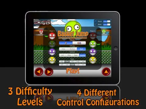Скриншот 3 игры Basket Jump