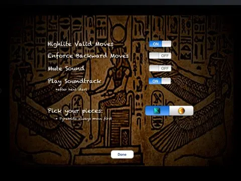 Скриншот 5 игры Senet Deluxe