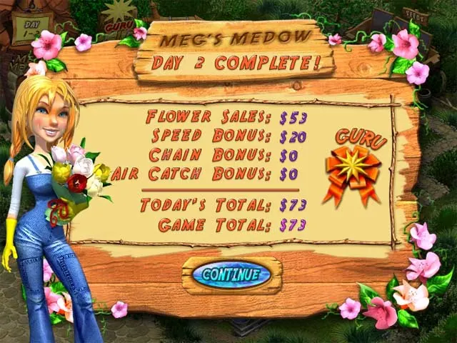 Скриншот 4 игры Flower Shop - Big City Break