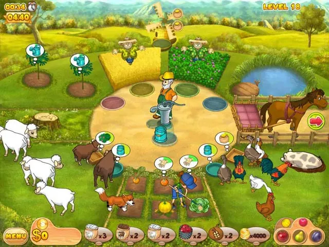 Скриншот 2 игры Farm Mania 2