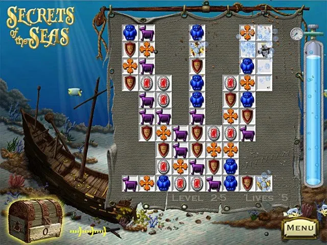 Скриншот 3 игры Secrets of the Seas