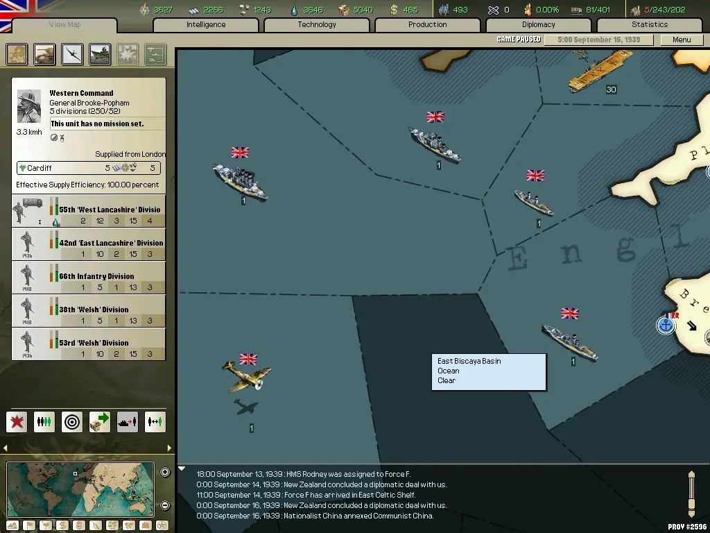 Скриншот 5 игры Hearts of Iron II: Doomsday