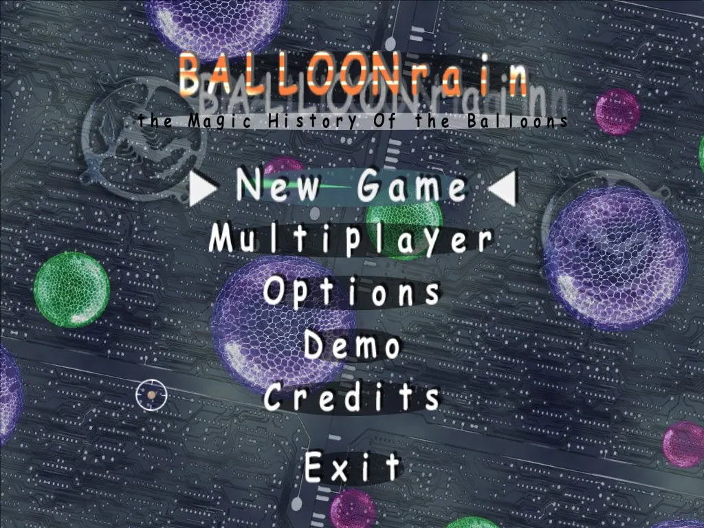 Скриншот 2 игры BALLOONrain