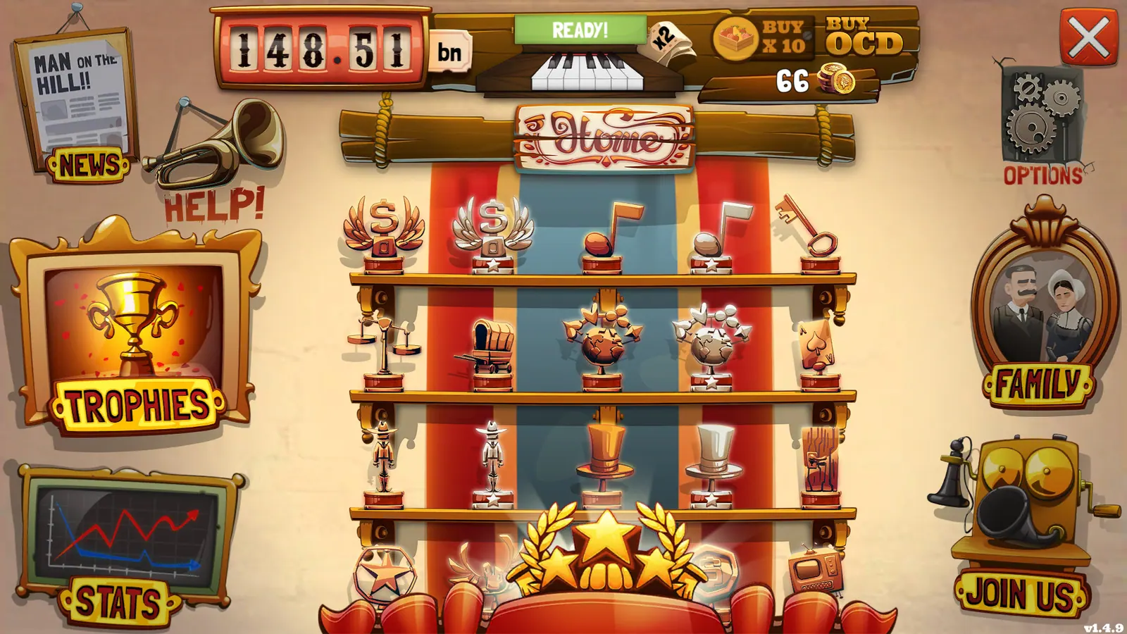 Скриншот 3 игры Wild West Saga: Idle Tycoon