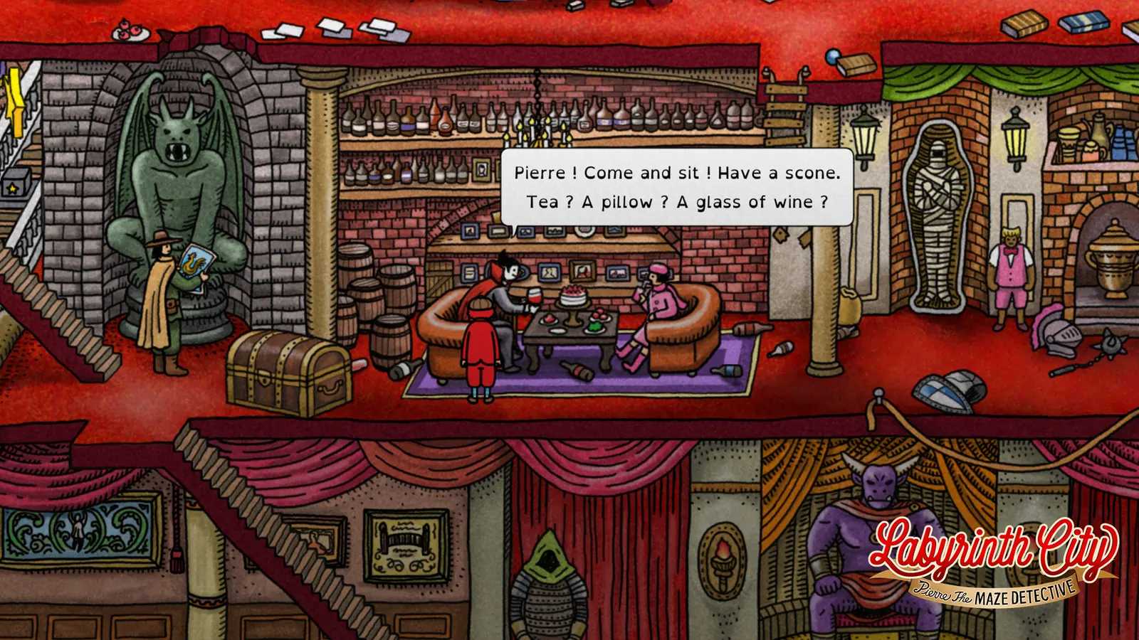 Скриншот 6 игры Labyrinth City: Pierre the Maze Detective