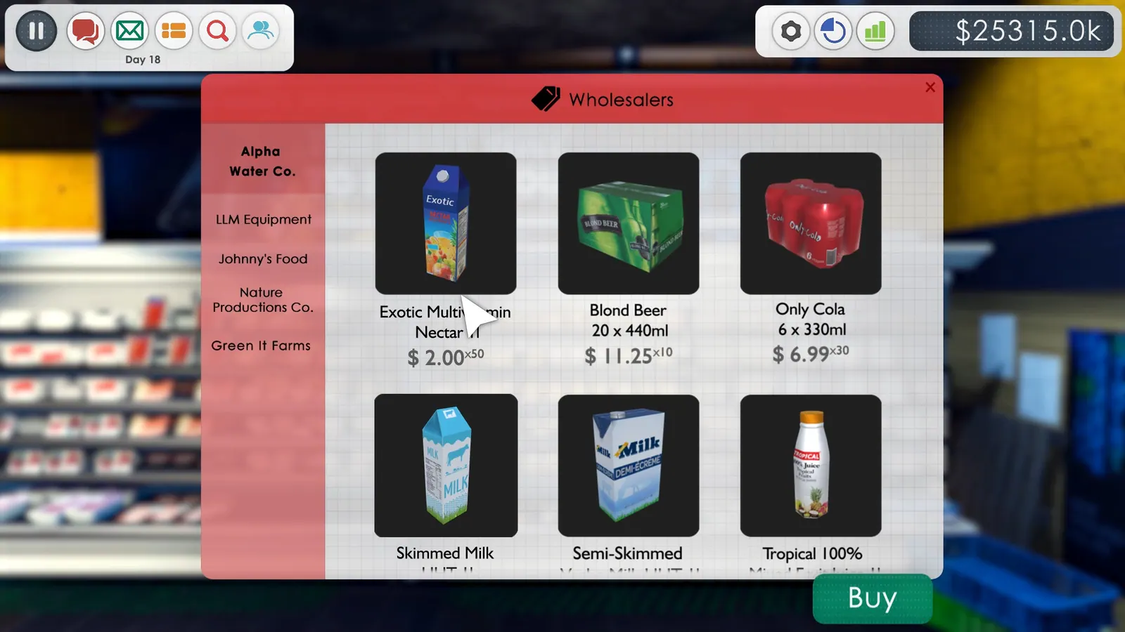 Скриншот 5 игры Supermarket Manager