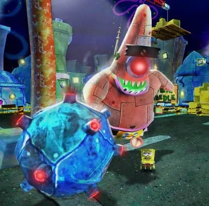 Скриншот 2 игры SpongeBob's Truth or Square