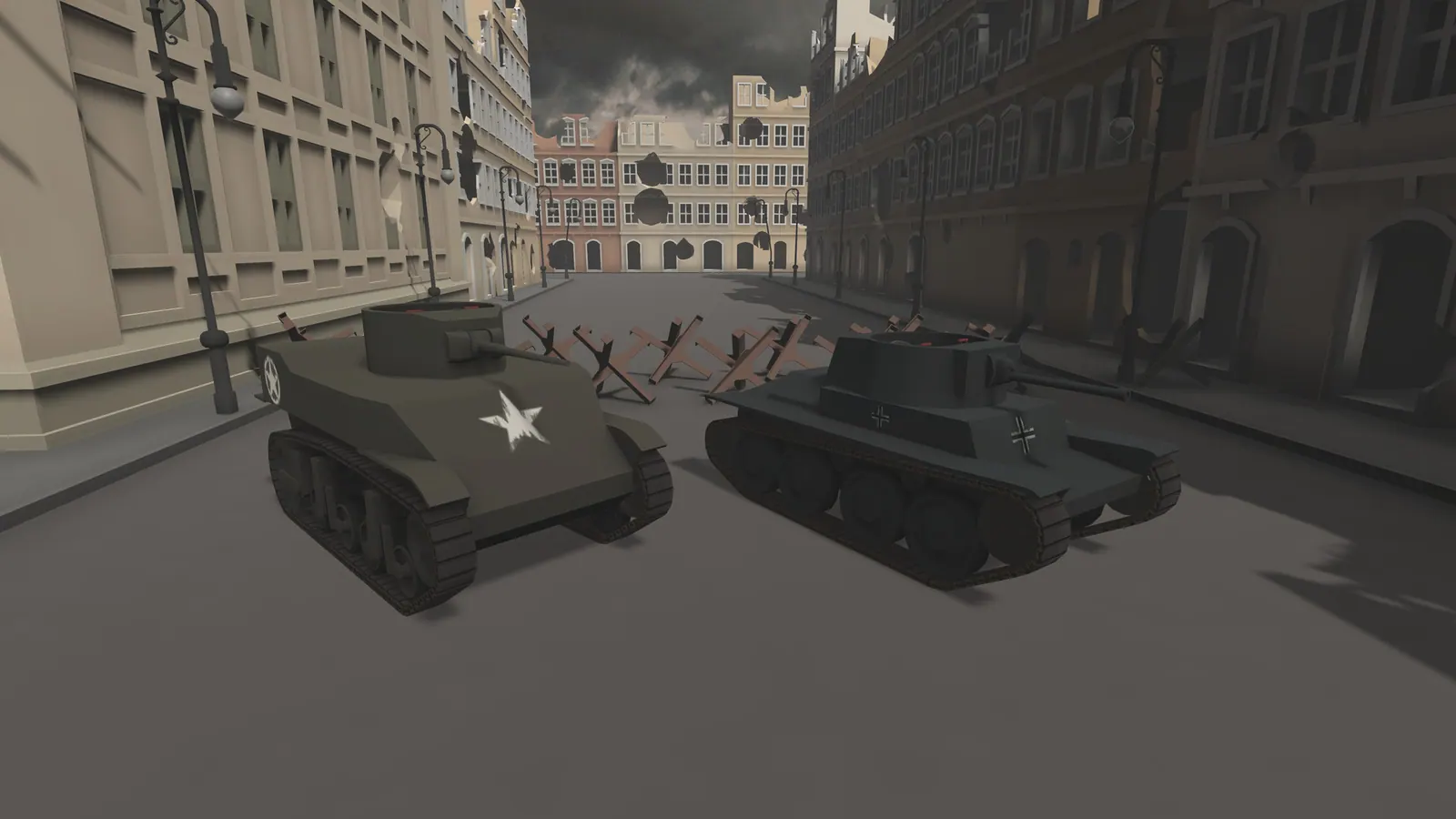 Скриншот 2 игры Tanks VR
