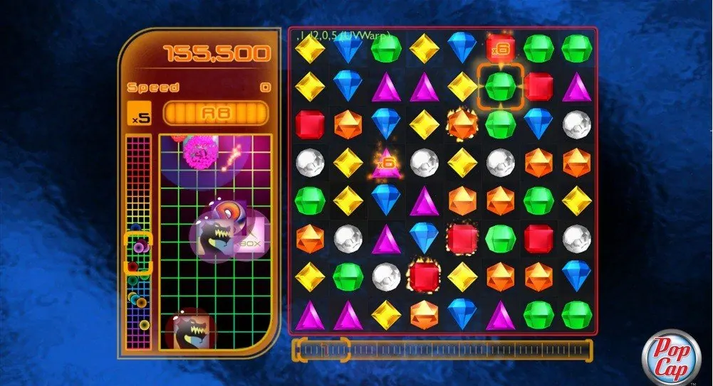 Скриншот 5 игры Bejeweled Blitz