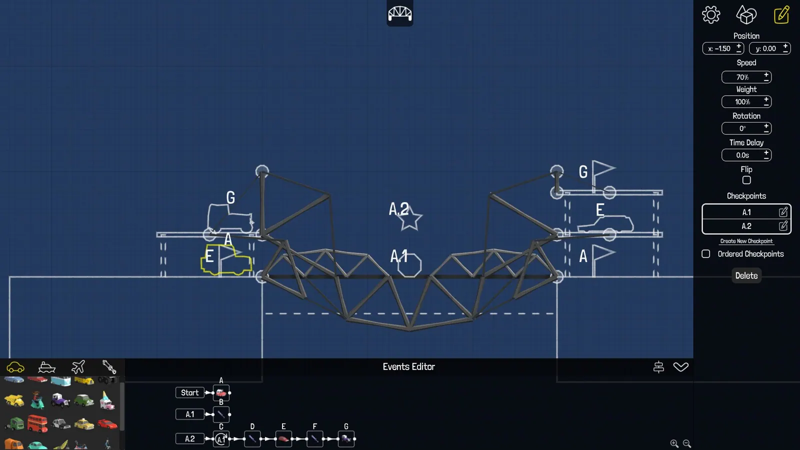 Скриншот 5 игры Poly Bridge