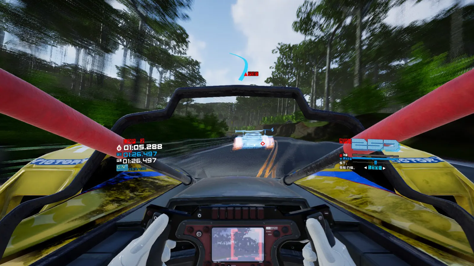 Скриншот 2 игры ZEROCAR: Future Motorsport